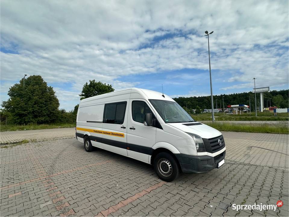 VW Crafter maxi 2015 6 osobowy zamiana Crafter dolnośląskie Bolesławiec