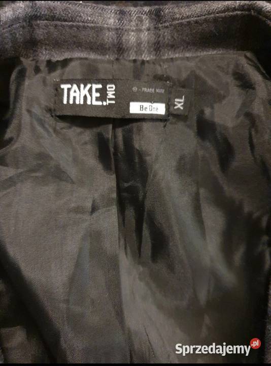 Męska MARYNARKA włoska TAKE Two XL wiskoza Lublin sprzedam