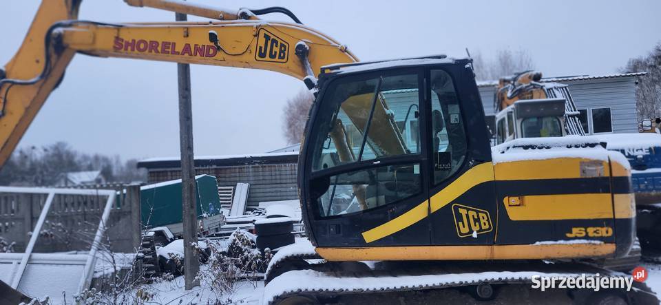 Koparka Gąsienicowa JCB 130 2003r nie Koparki Sochaczew sprzedam