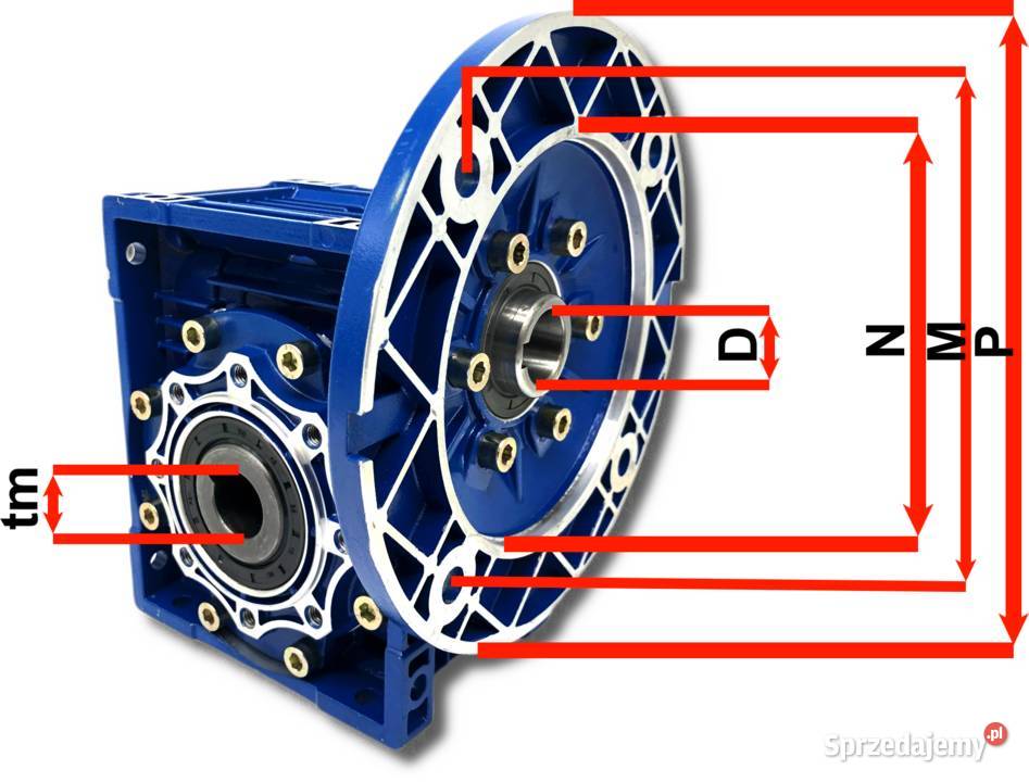 Mocna Przekładnia SILNIKA ELEKTRYCZNEGO 63B5 I40