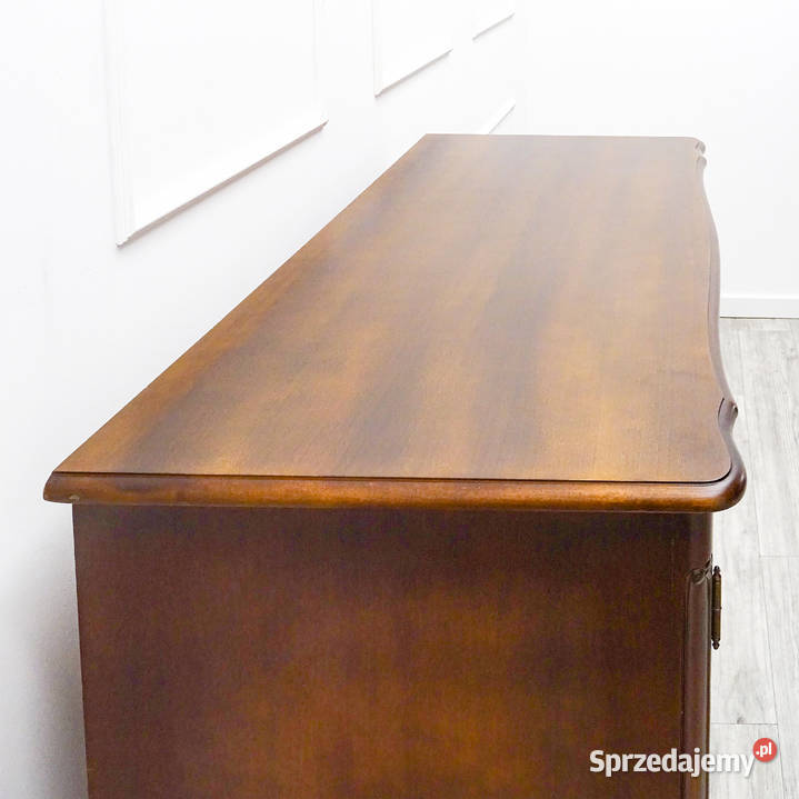 Stylowa KOMODA VINTAGE Ludwik KOMODA ORZECH 105cm wielkopolskie