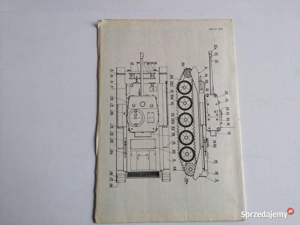 Model kartonowy A27M Cromwell Mk VII Terpol Dąbrowa Górnicza