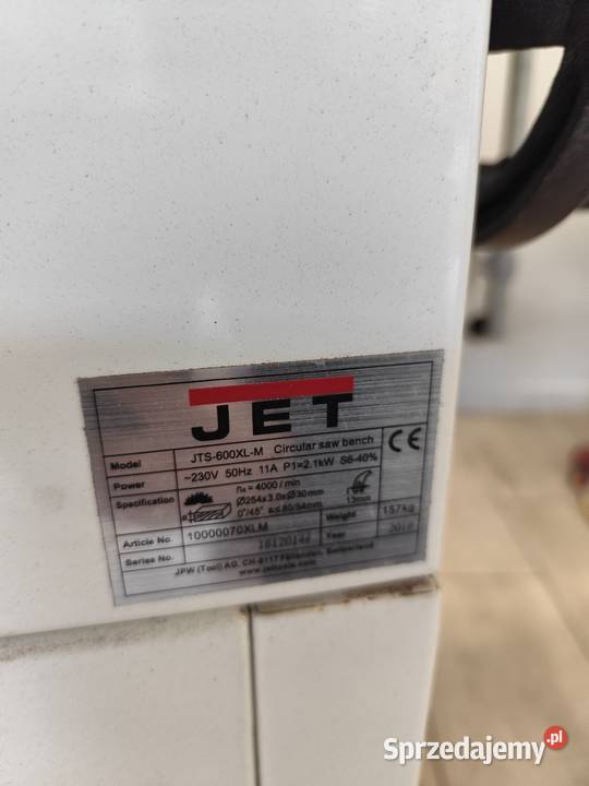 Piła tarczowa formatowa do drewna Jet MMM małopolskie Maków Podhalański