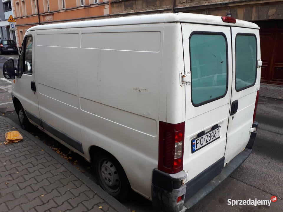 Citroen 20 hdi Jumper 2003 mały blaszak w centralny zamek Poznań sprzedam