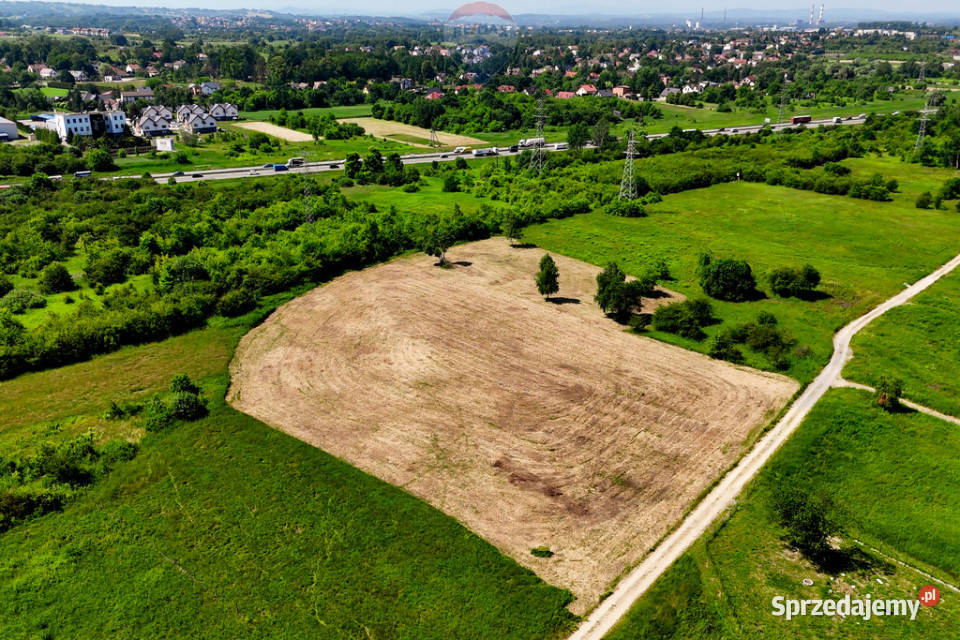 Działka inwestycyjna 4182m2 Kraków Sidzina 40m