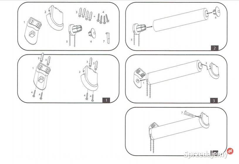Roleta prysznicowa ŁAZIENKOWA ZASŁONKA 80x240 Złotniki Kujawskie
