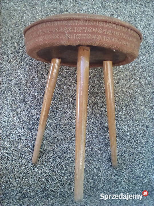 Taboret vintage patyczak retro produkt z Polski Kraków sprzedam