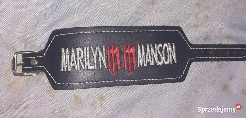 Bransoletkaopaska na dłoń Marilyn Manson Uniseks zachodniopomorskie Szczecin