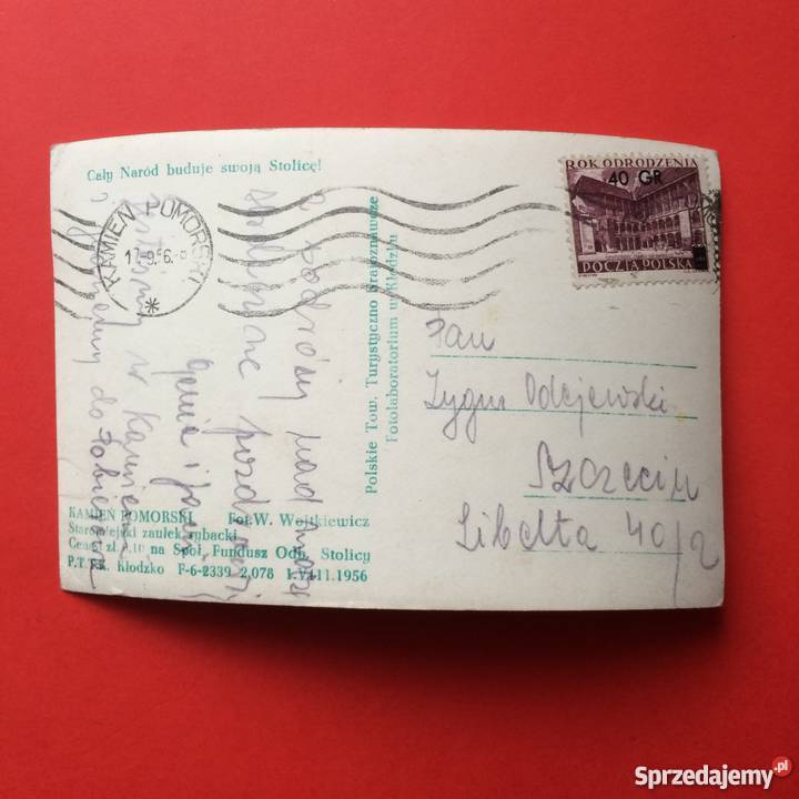 1000 Widokówka Kamień Pomorski Szczecin sprzedam