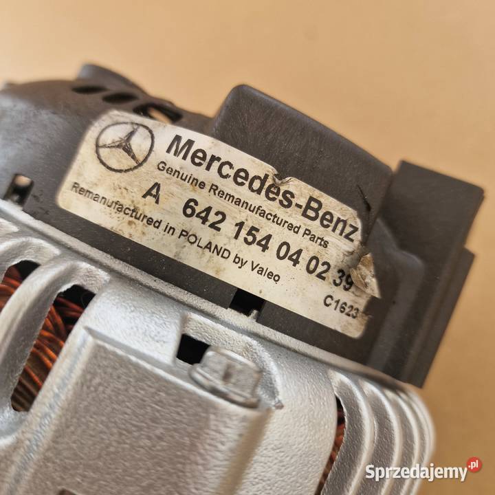 ALTERNATOR VALEO MERCEDES ORYGINAŁ 6421540402 lubuskie Bieleń