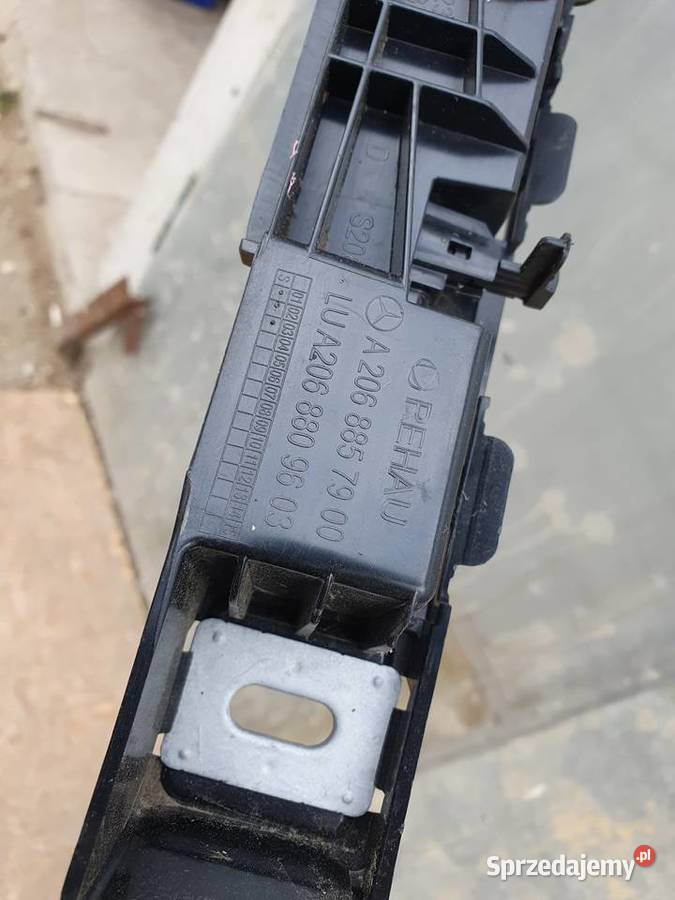 MERCEDES W206 ŚLIZG ZDERZAKA TYŁ TYLNY Karoseria Międzychód