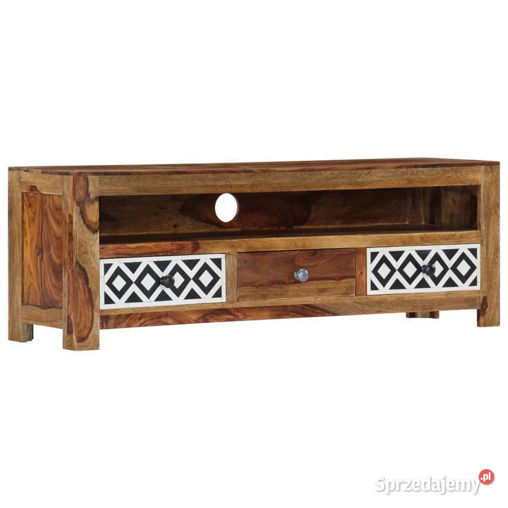 Szafka pod TV 120x30x40 lite drewno sheesham Meble Warszawa