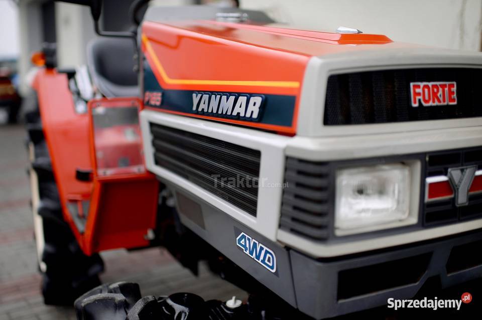 Yanmar F165D 4x4 16 Ciągniki sprzedam