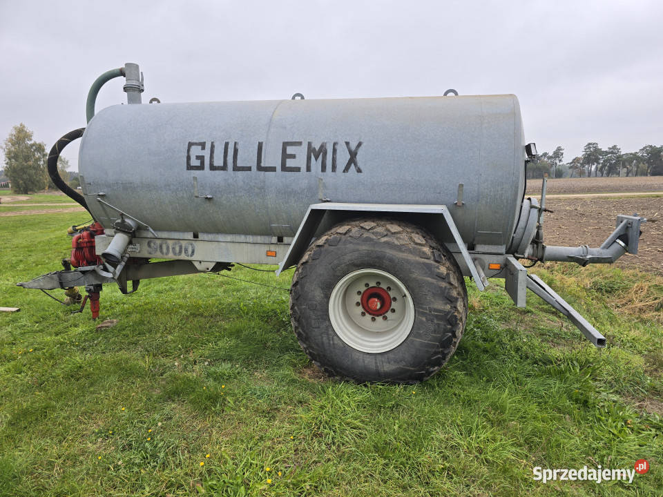 Wóz asenizacyjny GULLEMIX 9000 L ocynk nowe Beczkowozy Drężewo sprzedam