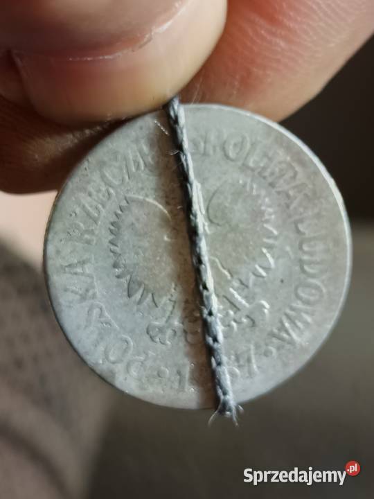 sprzedam monete 50 gr 1957 r lekka skretka