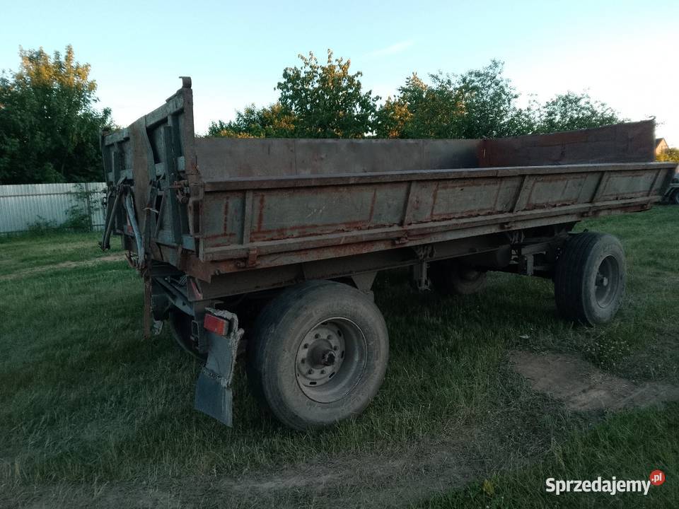 Przyczepa IFA hl 8011 wywrotka zarejestrowana nieuszkodzony Probostwo Górne