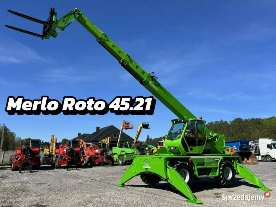 duża kołowa Merlo Roto 4521 MCSS 4025 Zadbana Widełki