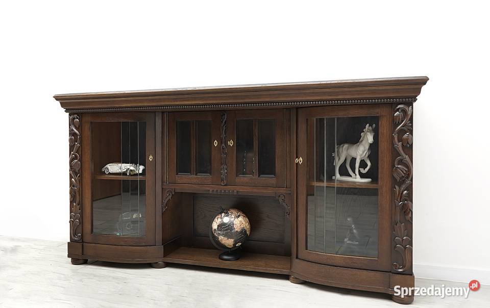 Biblioteka w stylu secesyjnym lata 20te 41.5cm Jerka