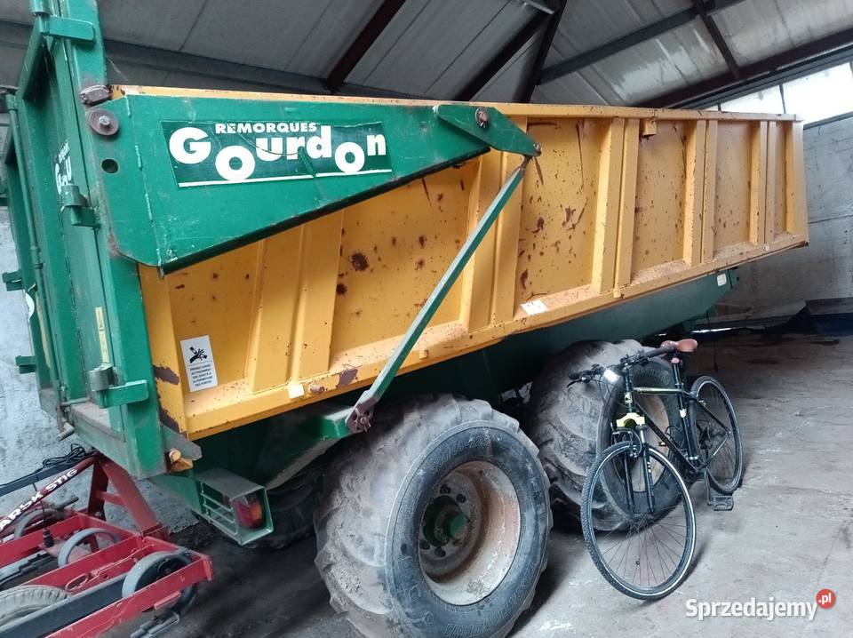 Przyczepa rolnicza skorupowa resor tandem Rolnictwo Chwaszczewo