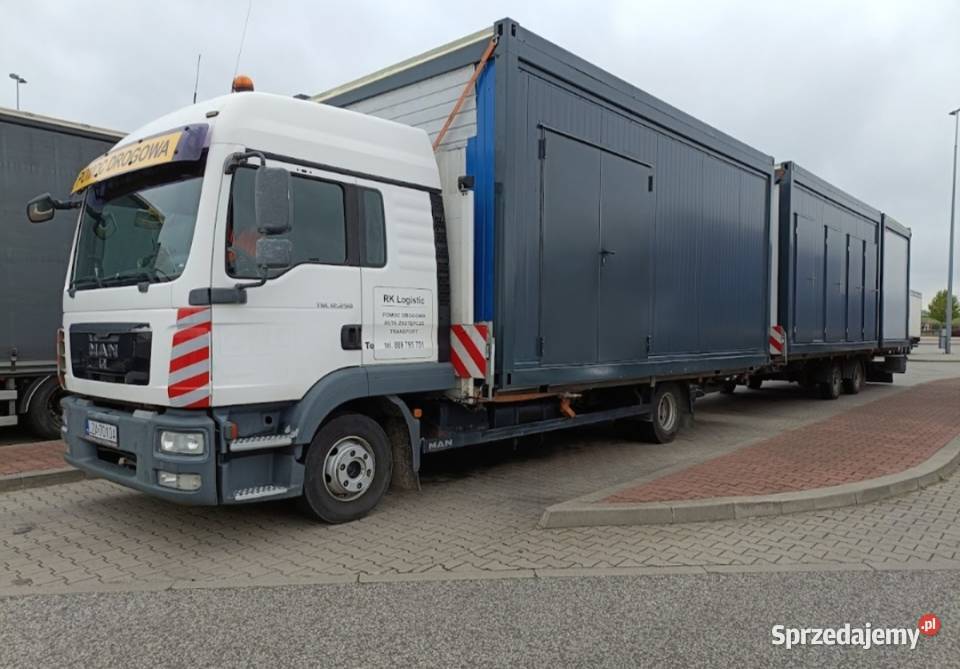 Man 12250 Pomoc Drogowa laweta platforma Michalów