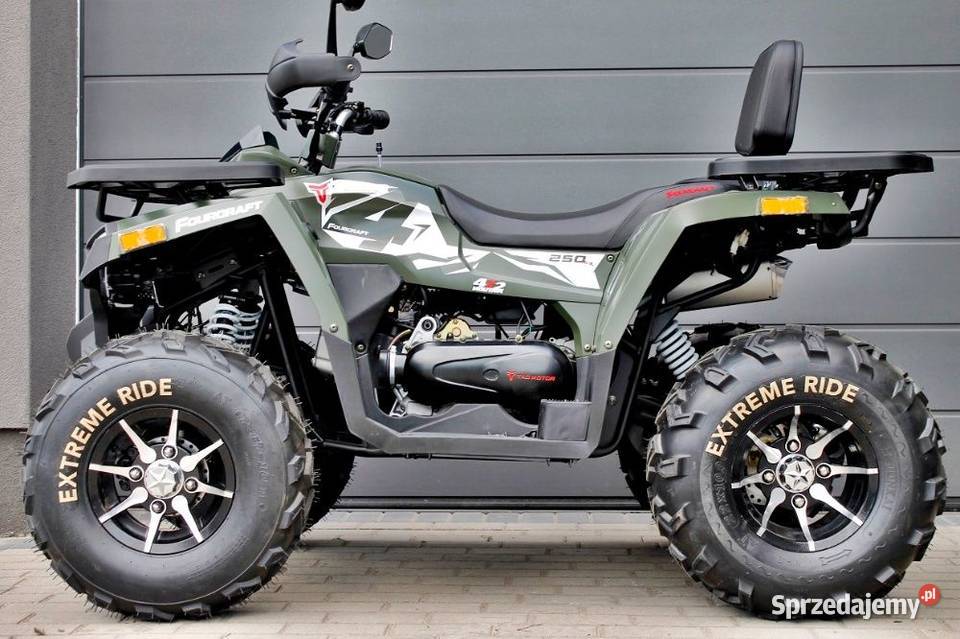 Quad FourCraft 250 24 NAJWIĘKSZY XXXL Ledy 24KM Rakoniewice sprzedam