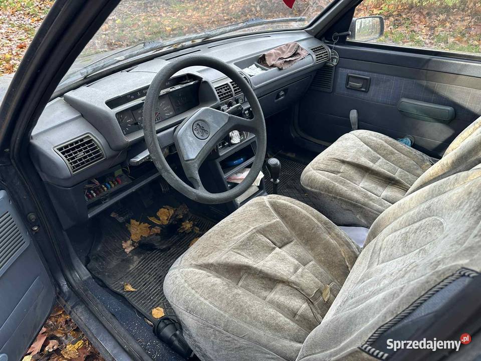 Peugeot 205 1985 18 diesel słaby stan auto do niebieski dolnośląskie Legnica sprzedam