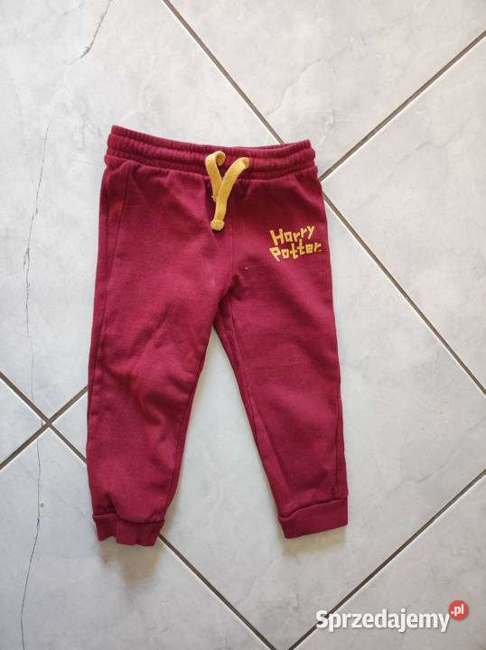 Harry Potter spodnie bordowe dziecięce dres Kielce