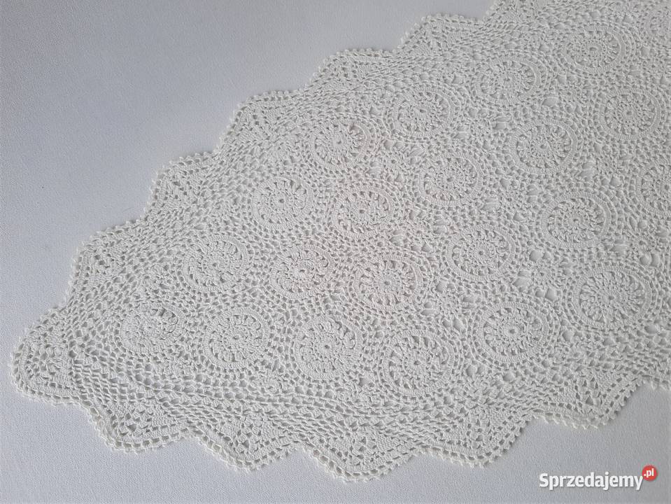 Bawełniana serweta szydełkowa serwetka Łódź sprzedam