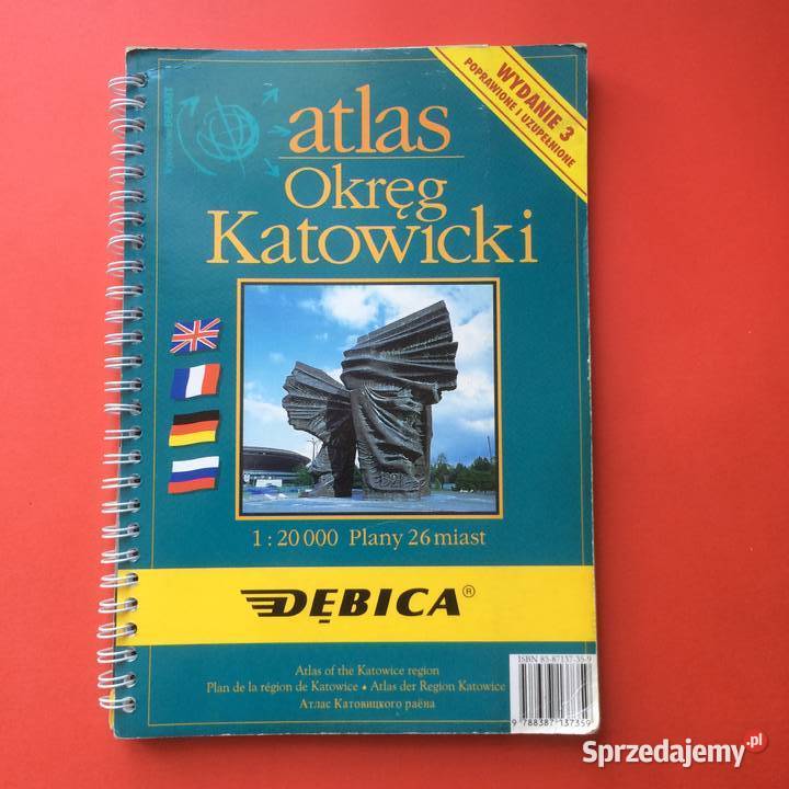 1896 Atlas Okręg Katowicki zachodniopomorskie sprzedam