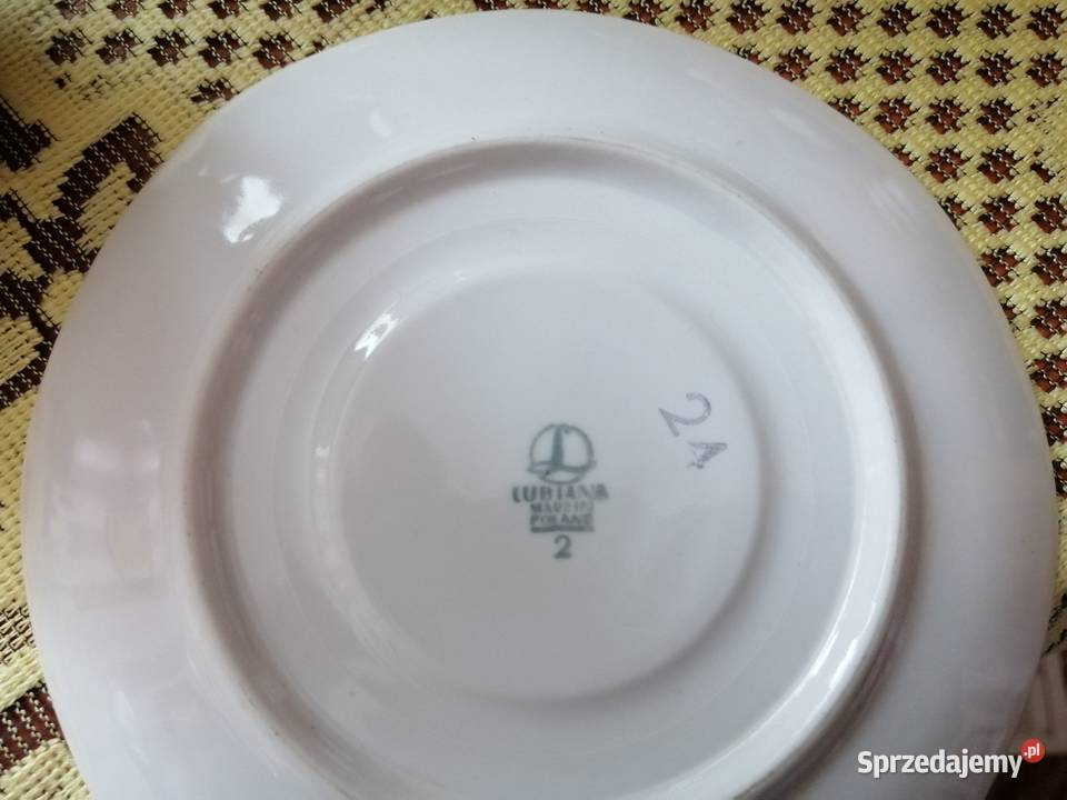 Porcelanowy serwis kawowy z PRL Gdynia
