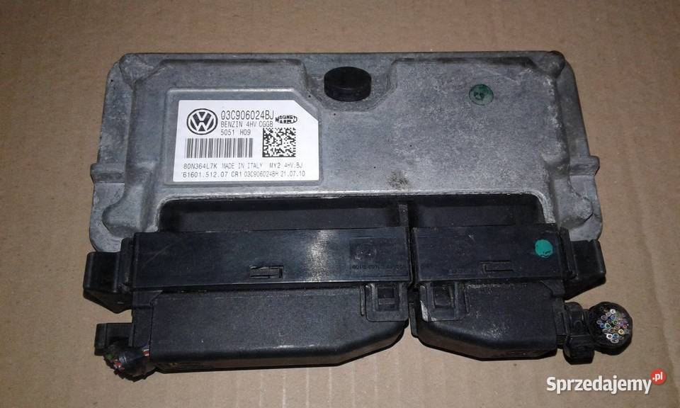 KOMPUTER STEROWNIK 03C906024BJ 03C906024BH K27 Międzychód