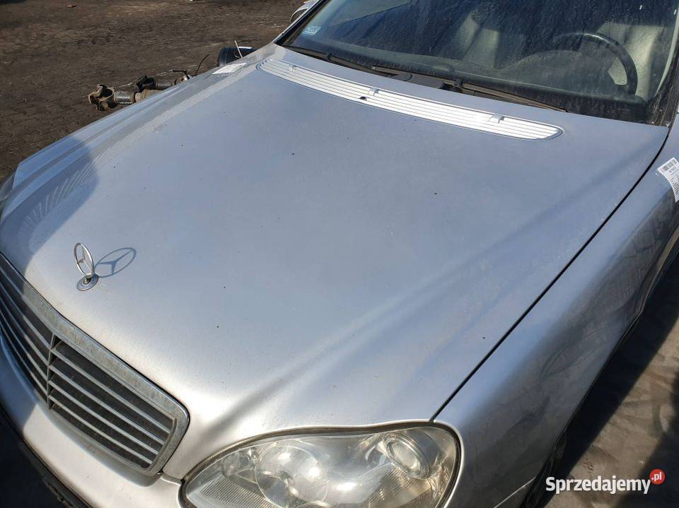 MASKA MERCEDES W220 744 BRILLANTSILBER METALLIC