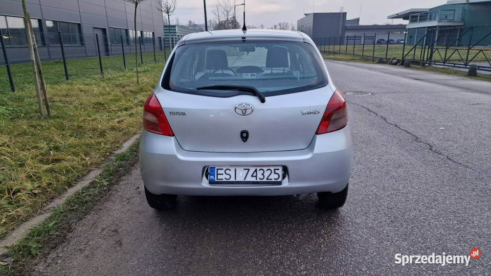 Toyota Yaris 10 2007r Salon Klima 5drzwi 69KM Pabianice
