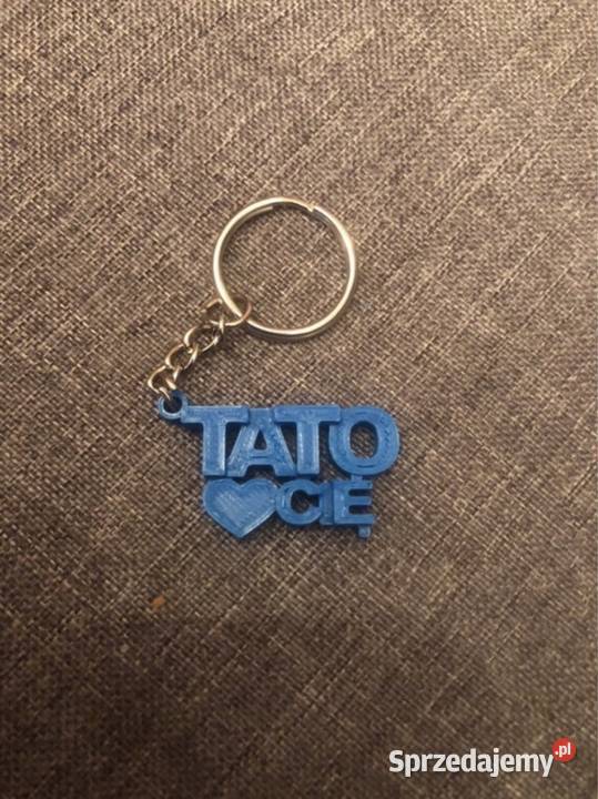 Breloczek na Dzień Ojca Tato kocham Cię Kłodawa