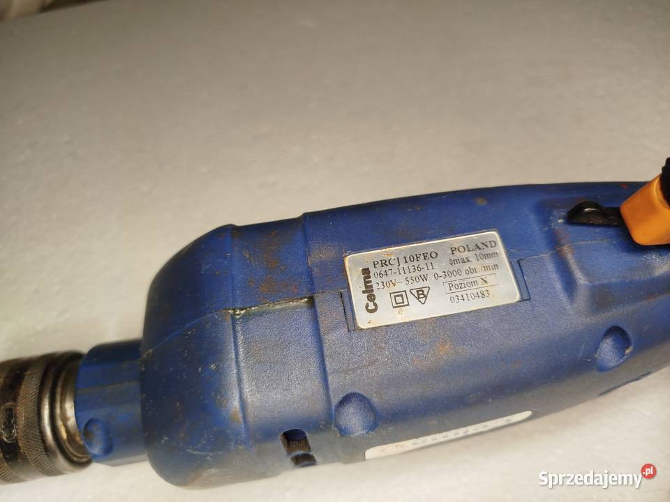 Wiertarka Celma PRCj 10Feo 550Watt 3000 obr Zgierz