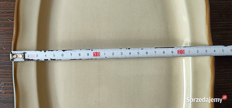 Porcelit Pruszków Dwa duże półmiski do