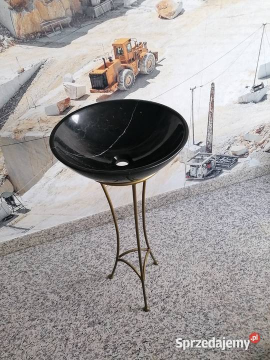 Umywalka nablatowa NERO MARQUINA marmur Przemyśl