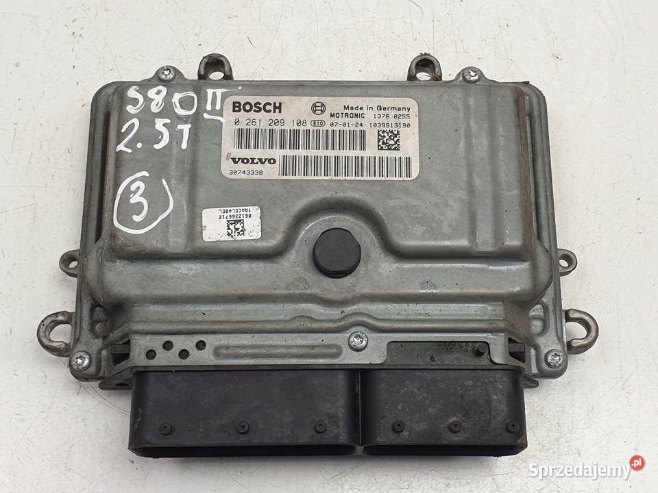 Volvo S80 II 25 T STEROWNIK SILNIKA 0261209108 Chełm