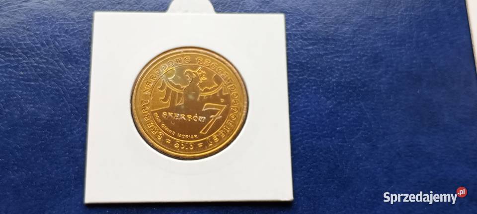 Stare monety Medal 7 skarbów Polska 2 podkarpackie