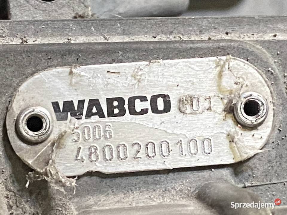 Zawór Hamulcowy IVECO STRALIS WABCO 4800200100 Maszewo