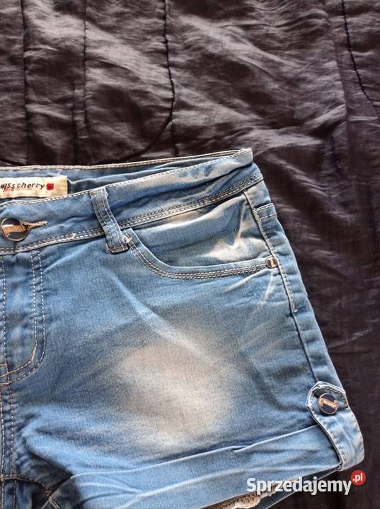 Krótkie spodenki dżinsowe