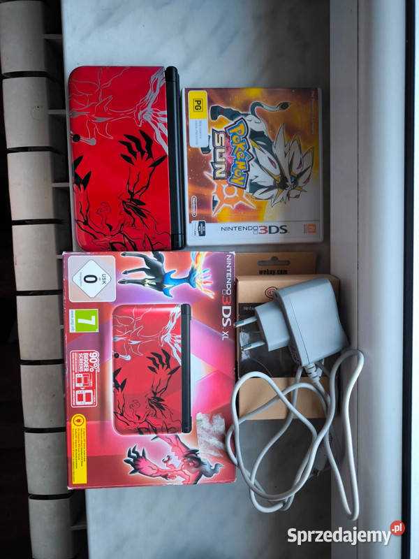 Konsola Nintendo 3DS Xl Limited Pokemon XY Red Pozostałe Częstochowa