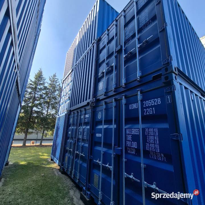 Kontener Morski 20 HC RAL 5010 Dostępne ręki Janikowo