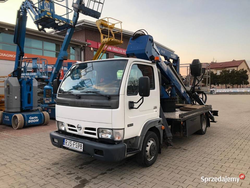 Sprzedam Podnośnik koszowy 20m Nissan Cabstar