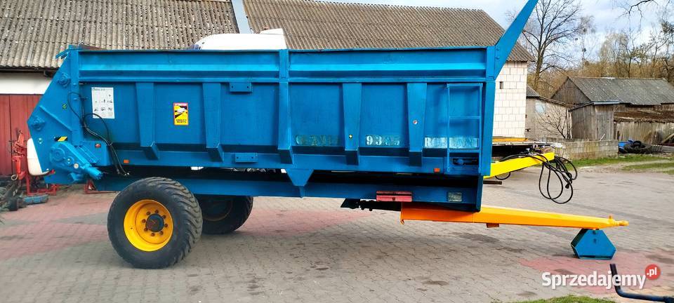 Rozrzutnik obornika Rolland Conic 10 ton burtą Skaryszew