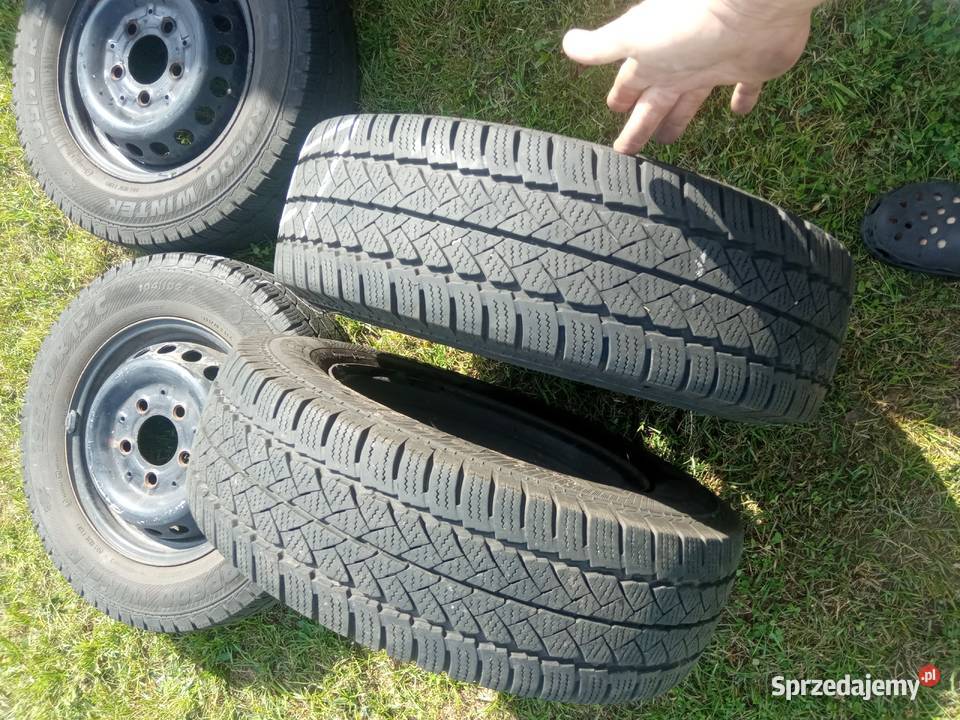Sprzedam Komplet Opon Zimowych 15c Vw 5x130 Pozostałe mazowieckie sprzedam