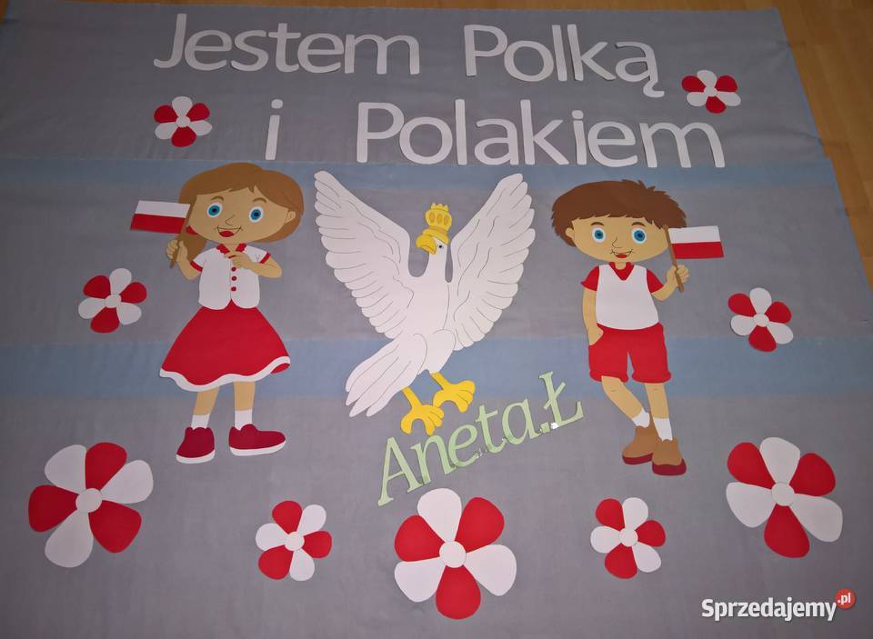 Dekoracja na 11Listopad Dzień Niepodległości z Garwolin