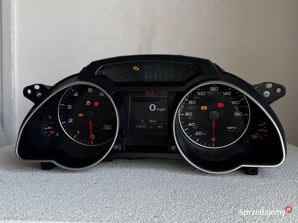 LICZNIK ZEGAR PRĘDKOŚCIOMIERZ AUDI S5 8T B8
