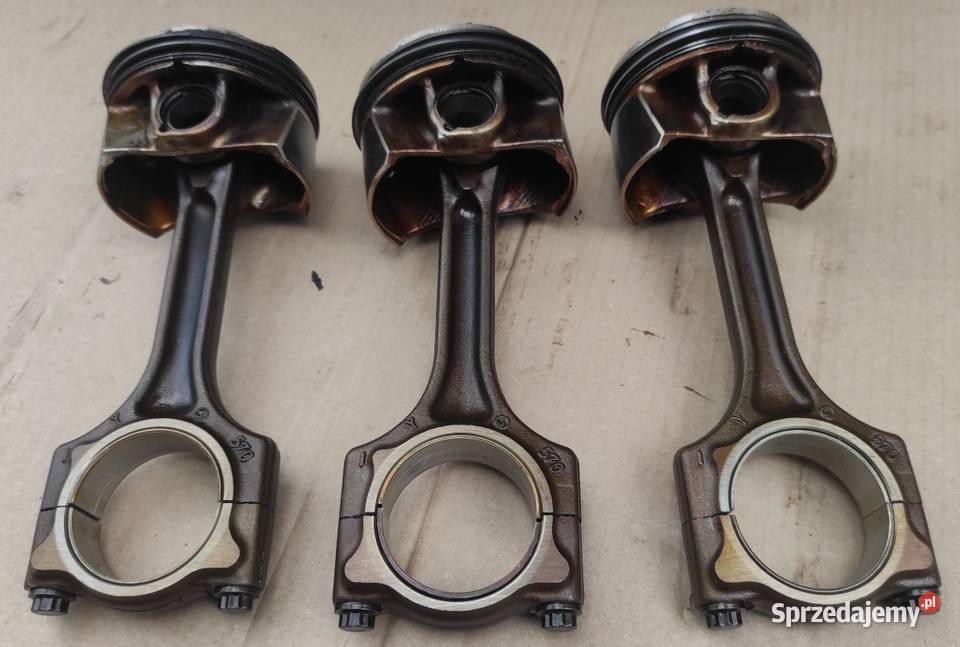 Zestaw 3x tłok BMW F20 F30 N13B16A 98 77L65 580 Zielona Góra