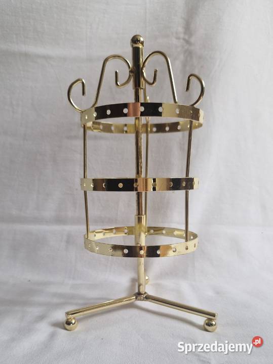 3poziomowy obrotowy metalowy stojak ekspozytor Warszawa